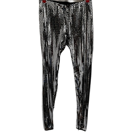 MAISON MARTIN MARGIELA x H&M Mirror Ball Leggings NWOT - Picture 3 of 11